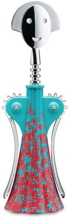 Alessi Korkenzieher Anna G. – AM01A 6 – Blau, Rot – von Studio Temp