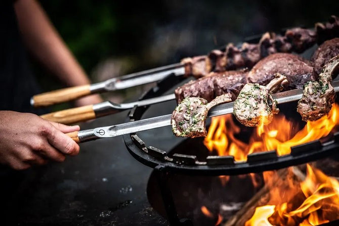 Handgeschmiedete Churrasco Messer