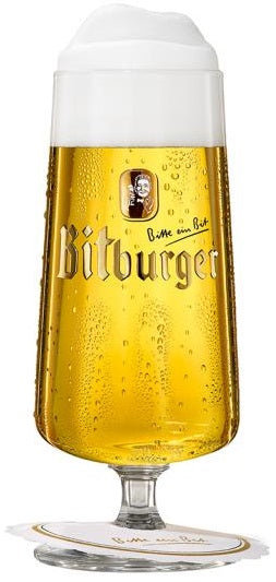 Bitburger Biergläser