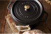 Staub Bräter Cocotte Schwarz - ø 24 cm / 3.8 liter