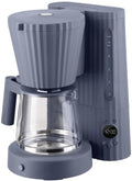 Alessi Filterkaffeemaschine Plissé – 1,5 Liter – Grau – Michele De Lucchi – MDL14 G