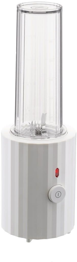 Alessi Smoothie Blender Plissee - Weiß - 380 W - von Michele De Lucchi - MDL17 W