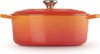 Le Creuset Bräter Oval Signature Ofenrot - ø 31 cm / 6.3 liter