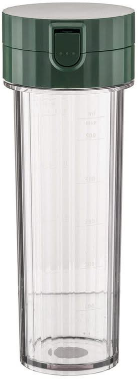 Alessi Smoothie Blender Plissee – Grün – 380 W – von Michele De Lucchi – MDL17 GR