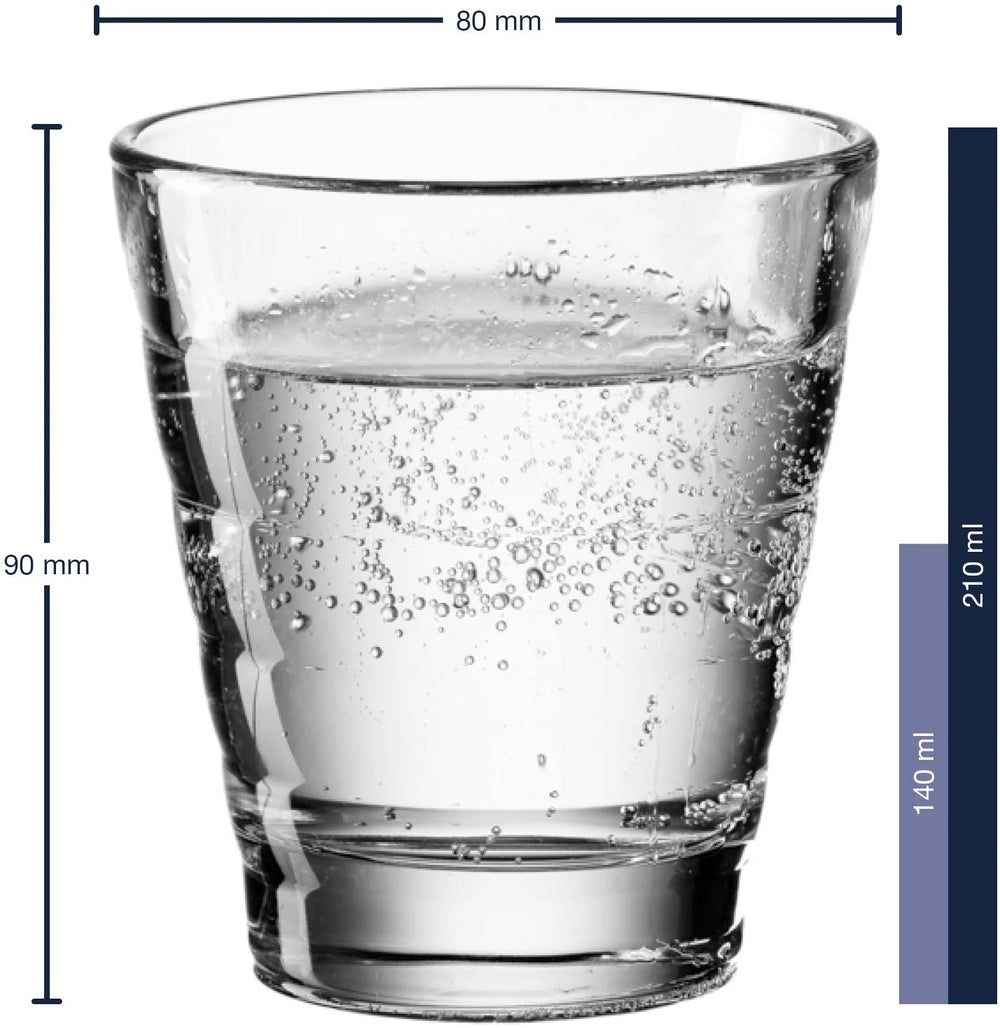 Leonardo Wassergläser Onda - 12 Stück