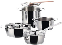 Alessi Kochgeschirr Pots&Pans - AJM100S7 - 4-teilig - von Jasper Morrison