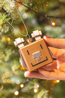 Alessi Weihnachtskugel Le Palle Quadrate - Dear Deer Cube - GJ02/6 - von Marcello Jori