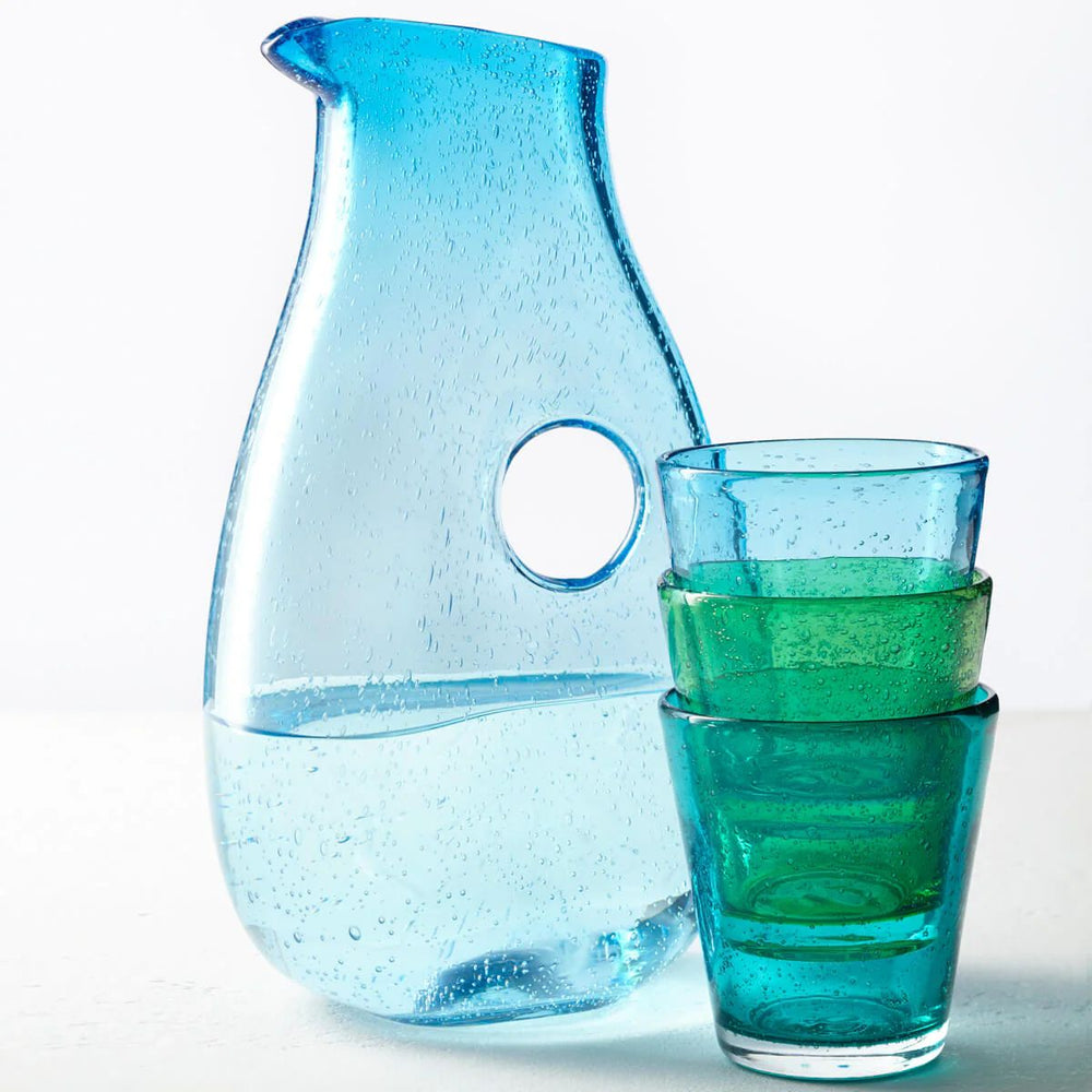 Leonardo Wasserglas Burano Blau 330 ml