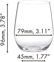 Riedel Weiße Weingläser O Wine - Viognier / Chardonnay - 8 Stücke