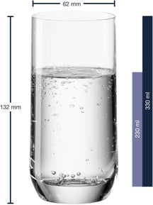 Leonardo Longdrinkgläser Daily 330 ml - 6 Stücke