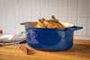 Saveur Selects Bräter Oval Voyage - Classic Blue - ø 30 cm - Emaillierte Antihaftbeschichtung