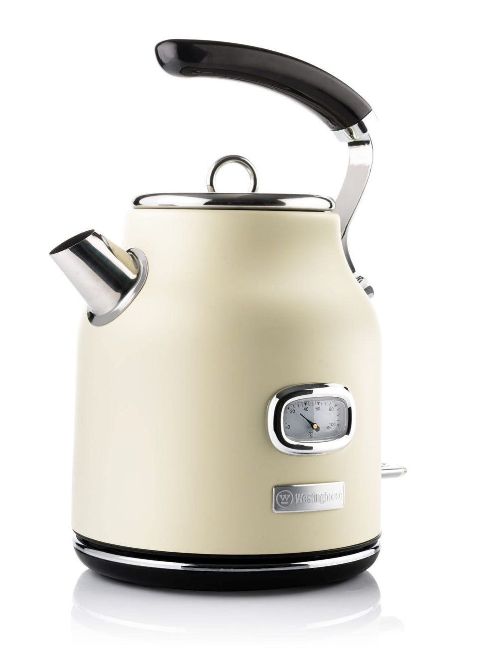 Westinghouse Wasserkocher Retro Kollektionen - 2200 W - Vanille Weiß - 1.7 Liter - WKWKH148WH