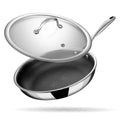 Stahl Cookware Bratpfanne Hybrid 20 cm – inklusive Deckel