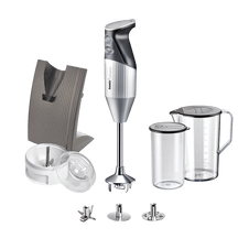 Bamix Stabmixer Set SwissLine - 200 W - Silber