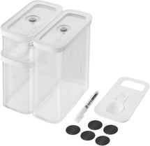 Zwilling Vakuum-Lebensmittelbehälter Fresh & Save – Kunststoff – Transparent – ​​5-teiliges Set