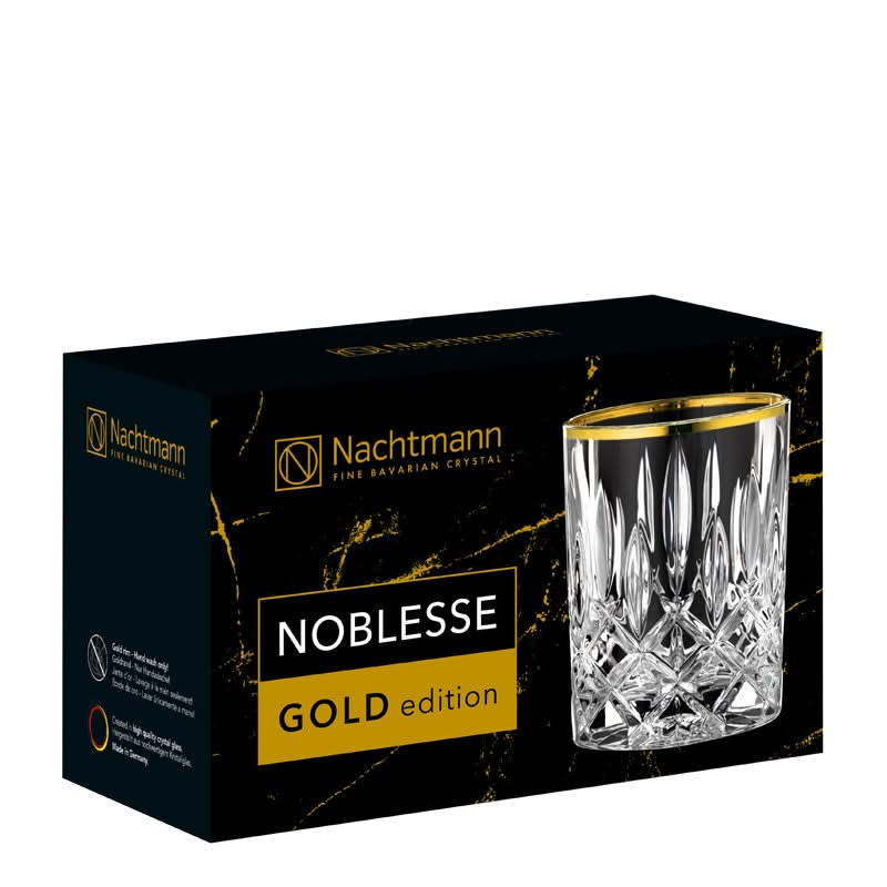 Nachtmann Whiskeygläser Noblesse Gold 295 ml - 2 Stück