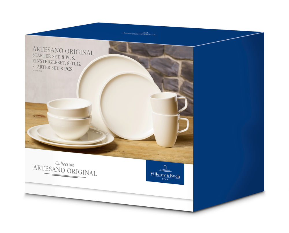 Villeroy & Boch Geschirrset Artesano Original - 8-teilig