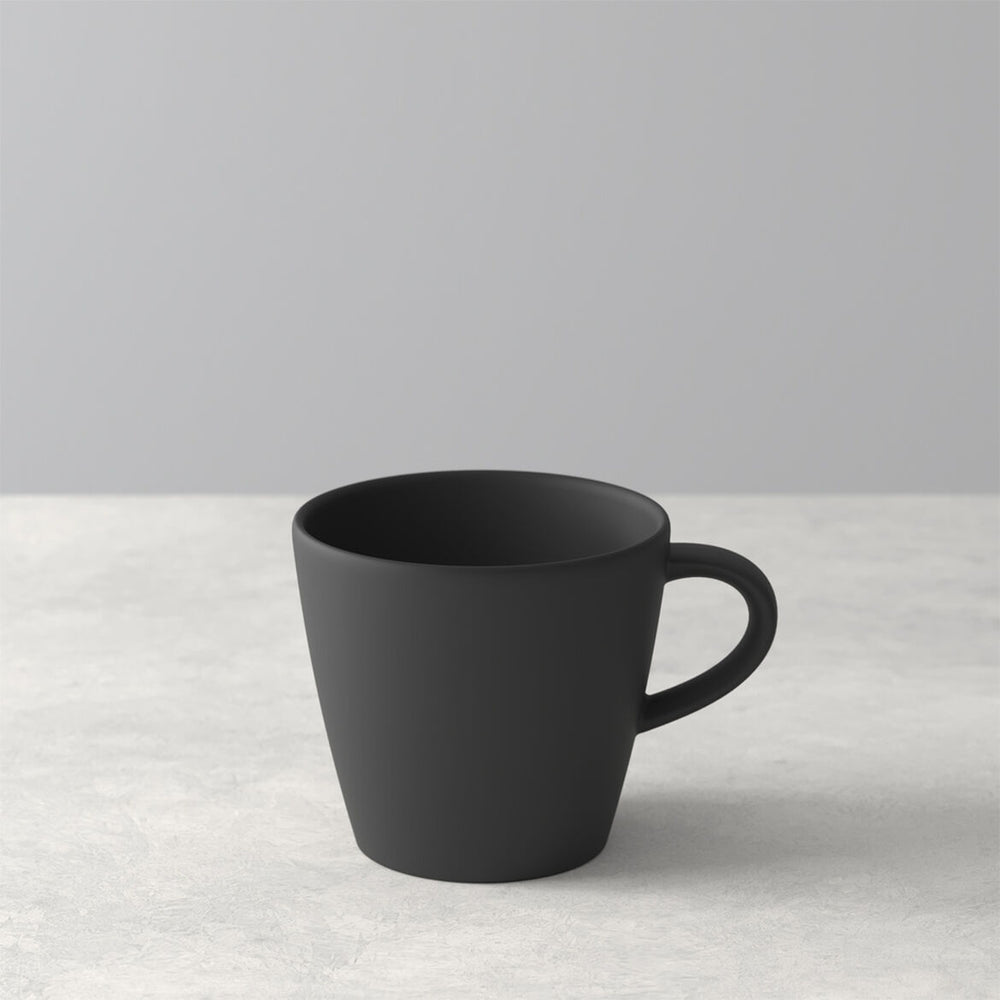 Villeroy & Boch Kaffeetasse Manufacture Rock - Schwarz - 160 ml