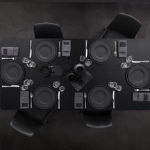 Villeroy & Boch Frühstücksteller Manufacture Rock - Schwarz - ø 22 cm