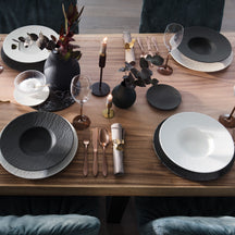 Villeroy & Boch Pizzateller Manufacture Rock - Weiß - ø 31.5 cm