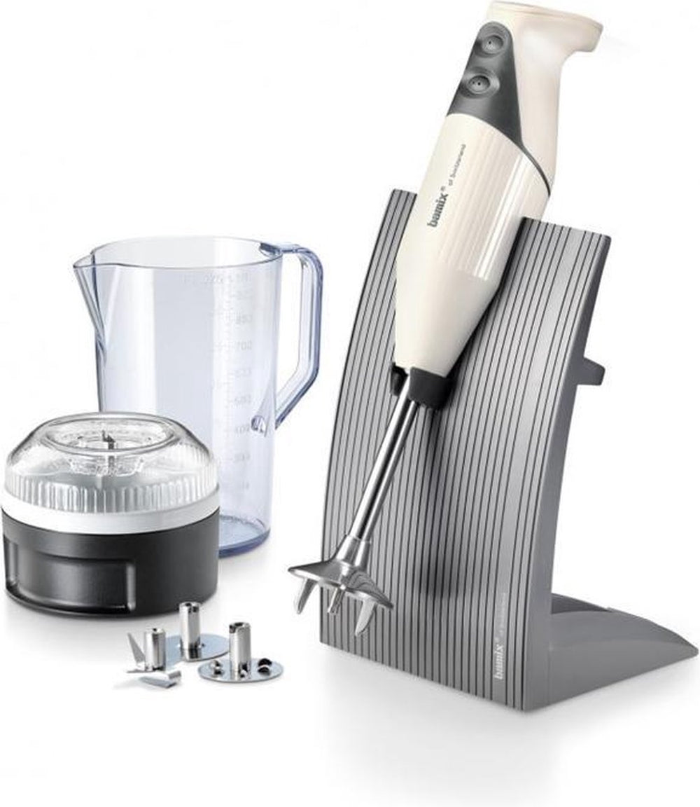 Bamix Stabmixer Set SwissLine M200 - 200 W - Creme Elfenbein