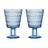 Iittala Gläser Kastehelmi Aqua 260 ml - 2 Stücke