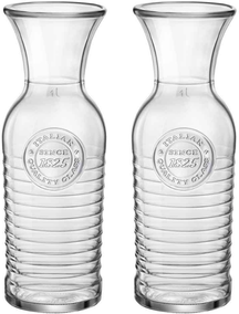 Bormioli Rocco Karaffe Officina 1825 - 1 Liter - 2 Stück