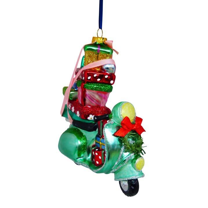 Sareva Weihnachtskugel Roller mit Geschenken