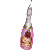 Sareva Weihnachtskugel Champagnerflasche