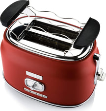 Westinghouse Retro Wasserkocher + Toaster 2 Schlitze + Mixer - Rot