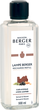 Lampe Berger Nachfüllung - für Duftlampe - Mystic Leather - 500 ml