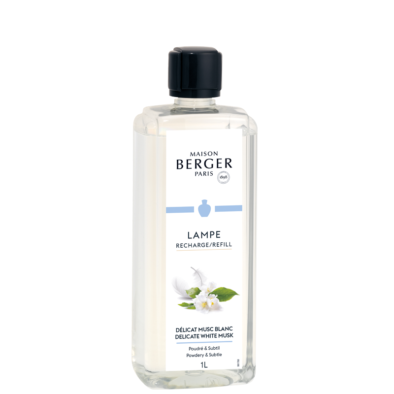 Lampe Berger Nachfüllung - für Duftlampe - Delicate White Musk - 1 Liter