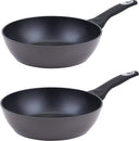 Resto Kitchenware Bratpfannenset Pavo ø 26 + 28 cm - Induktion und alle anderen Wärmequellen