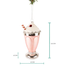 Nordic Light Weihnachtskugel Milkshake 14 cm