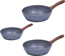 Resto Kitchenware Bratpfannenset Aquila ø 24 + 26 + 28 cm - Induktion und alle anderen Wärmequellen