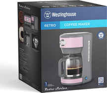 Westinghouse Filterkaffeemaschine Retro Collections - 1000 W - rosa - WKCMR621PK