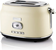 Westinghouse Retro Wasserkocher + Toaster 2 Schlitze + Mixer - Weiß