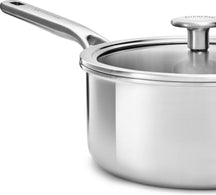 KitchenAid Bratpfanne Multi-Ply Edelstahl - ø 24 cm / 3.1 Liter