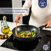 Westinghouse Pfannenset Black Marble (Grillpfanne 28 cm + Wokpfanne ø 30 cm) - Induktion und alle anderen Wärmequellen