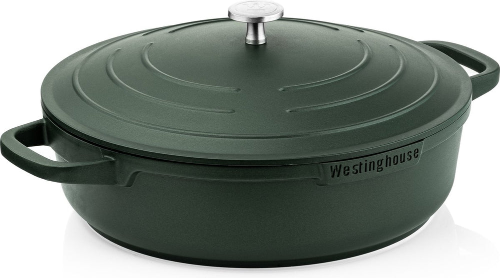 Westinghouse Pfannenset Performance (Bratpfanne + Snackpfanne) ø 28 cm - Grün - Induktion und alle anderen Wärmequellen