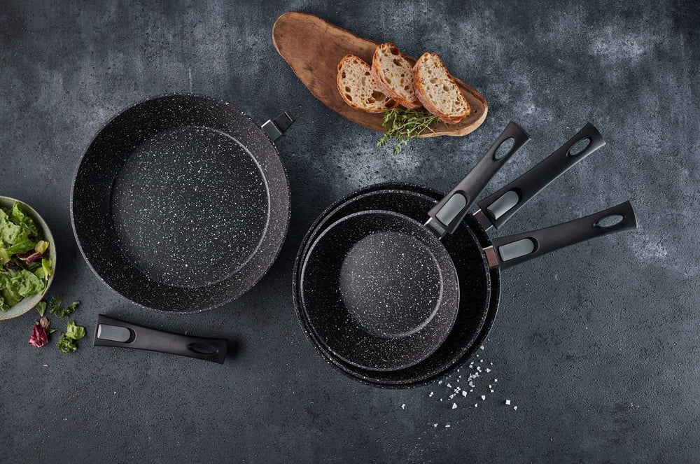 Resto Kitchenware Bratpfannenset Aries ø 26 + 28 cm - Induktion und alle anderen Wärmequellen