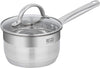 Resto Kitchenware Kochtopf Rigel (Kochtopf 2,7 + 3,6 + 6,2 Liter + Stieltopf ø 16 cm)