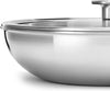 KitchenAid Wokpfanne Multi-Ply Edelstahl ø 28 cm / 3.6 Liter