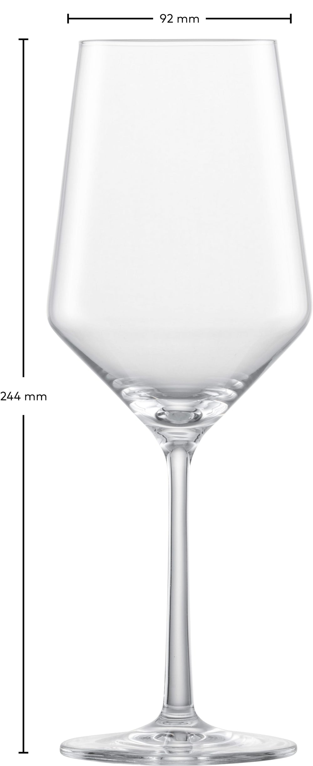 Zwiesel Glas Rotweingläser Pure 550 ml - 2 Stück