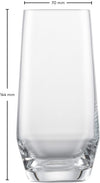 Zwiesel Glas Gläser Pure 357 ml - 4 Stück