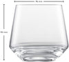 Zwiesel Glas Whiskey Gläser Pure 389 ml - 4 Stücke