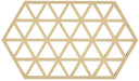 Zone Denmark Topfuntersetzer Triangles - Warm Sand - 24 x 14 cm