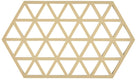 Zone Denmark Topfuntersetzer Triangles - Warm Sand - 24 x 14 cm