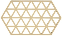 Zone Denmark Topfuntersetzer Triangles - Warm Sand - 24 x 14 cm