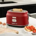 Westinghouse Retro Wasserkocher + Toaster 2 Schlitze - Rot